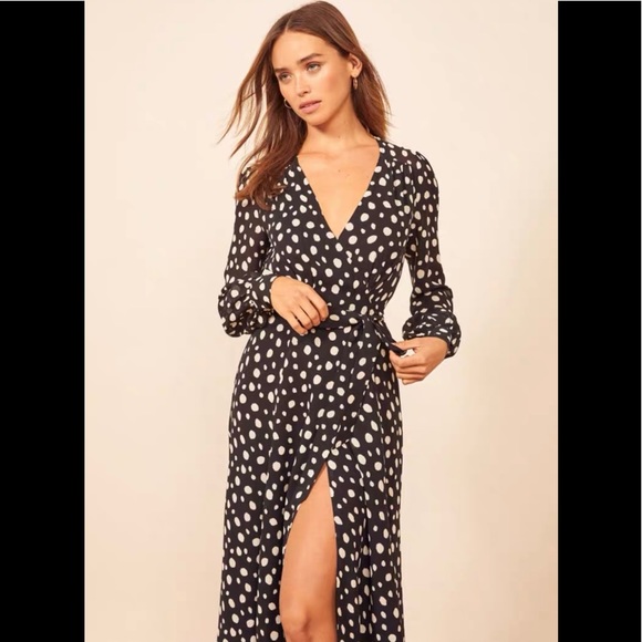 Reformation Susanna Wrap Midi - Picture 5 of 10